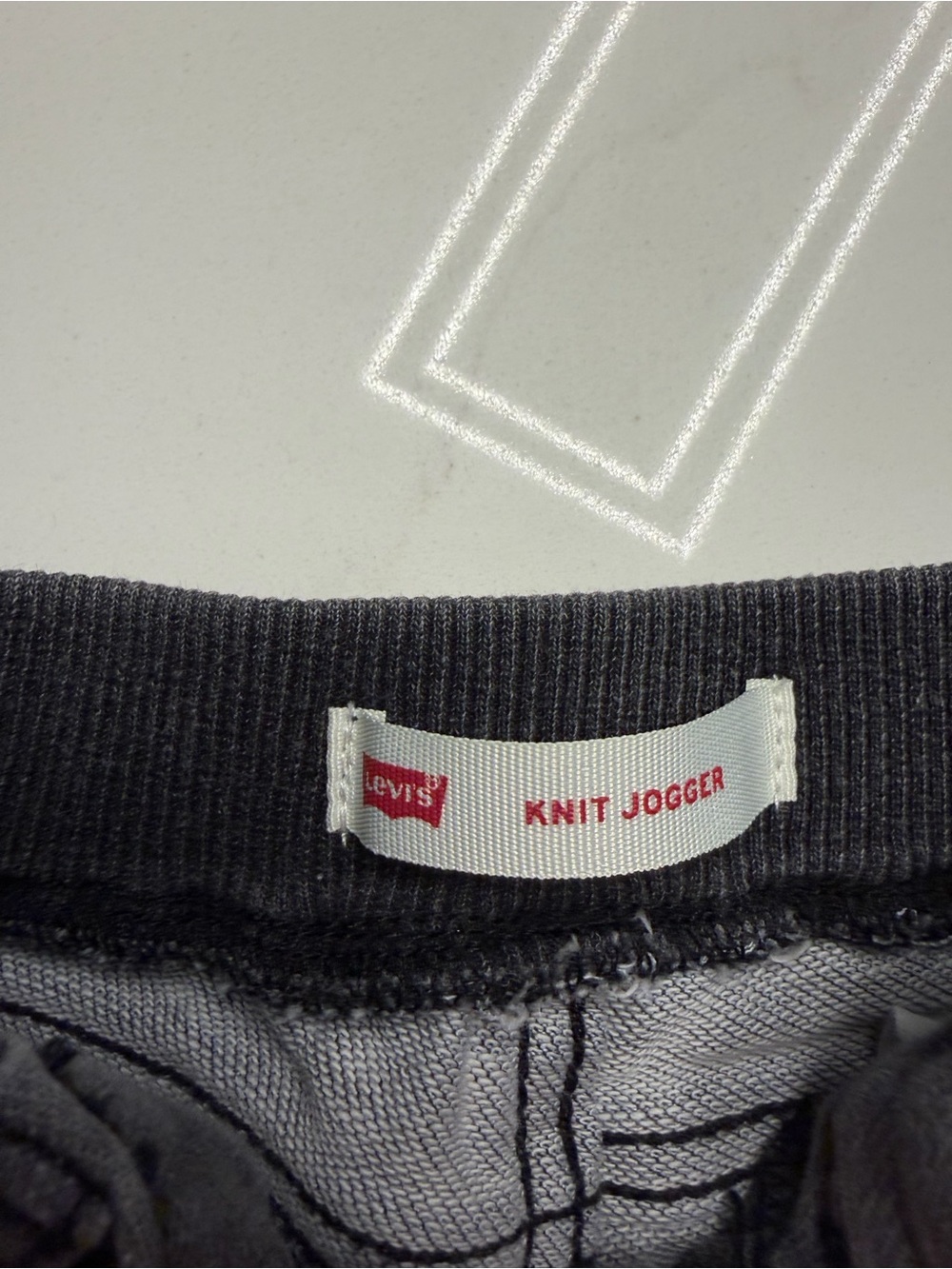 Levi's Knit Jogger - Charcoal Black